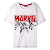 Camisola de Manga Curta Infantil Marvel Branco - EcoNest