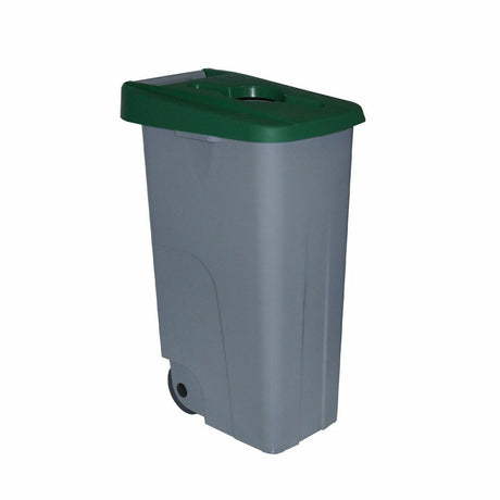 Caixote do Lixo com Rodas Denox 85 L Verde 58 x 41 x 76 cm - EcoNest