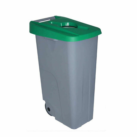 Caixote do Lixo com Rodas Denox 110 L Verde 58 x 41 x 89 cm - EcoNest