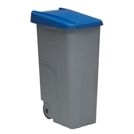 Caixote do Lixo com Rodas Denox 85 L Azul 58 x 41 x 76 cm - EcoNest