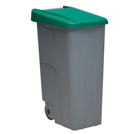Caixote do Lixo com Rodas Denox 85 L Verde 58 x 41 x 76 cm - EcoNest