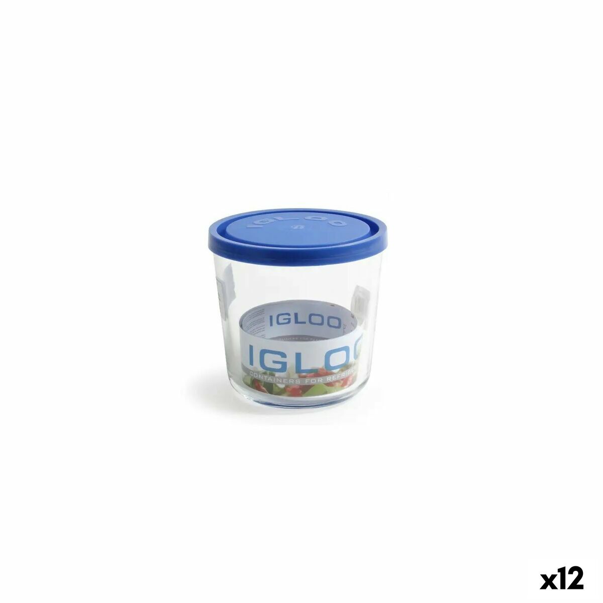 Frasco Borgonovo Igloo Azul 800 ml (12 Unidades) - EcoNest