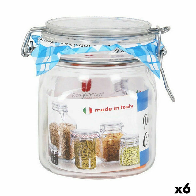 Frasco Borgonovo 750 ml 10 x 10 x 13 cm (6 Unidades) - EcoNest