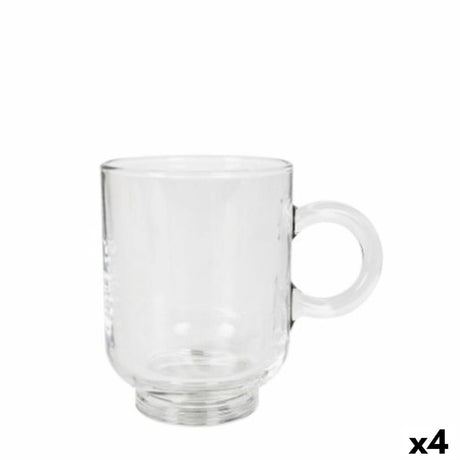 Conjunto de Chávenas de Café Royal Leerdam Sentido 370 ml 6 Peças (4 Unidades) - EcoNest
