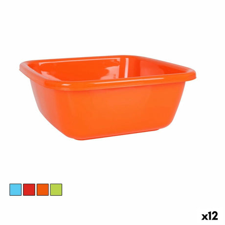 Bacia Dem Colors 10 L 34 x 34 x 13,5 cm (12 Unidades) - EcoNest