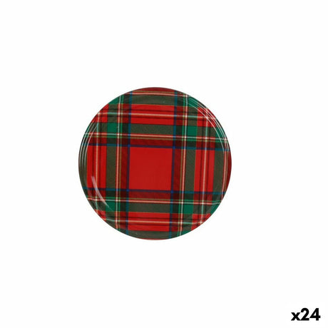 Conjunto de tampas Sarkap Escocês 6 Peças 6,6 x 0,8 cm (24 Unidades) - EcoNest
