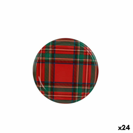 Conjunto de tampas Sarkap Escocês 6 Peças 7 x 0,8 cm (24 Unidades) - EcoNest