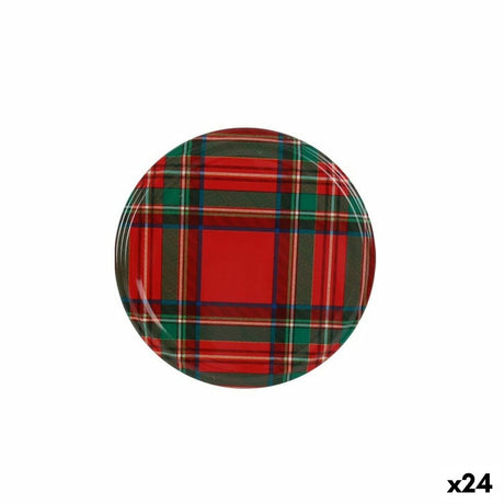 Conjunto de tampas Sarkap Escocês 6 Peças 8 x 0,8 cm (24 Unidades) - EcoNest