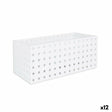 Organizador de Gavetas Confortime Branco 27,5 x 13,5 x 12,2 cm (12 Unidades) - EcoNest