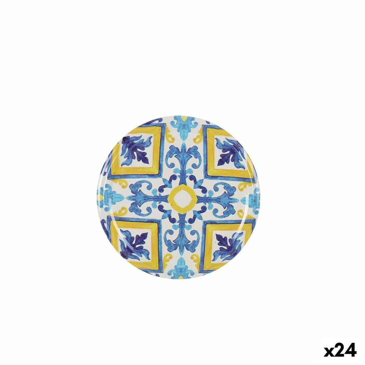 Conjunto de tampas Sarkap Mosaico 6 Peças 6,6 x 0,8 cm (24 Unidades) - EcoNest