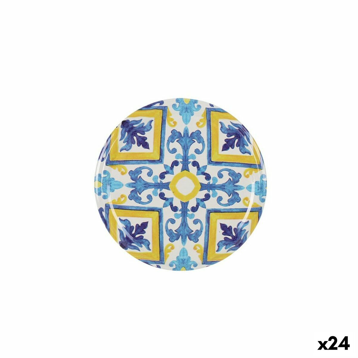 Conjunto de tampas Sarkap Mosaico 6 Peças 7 x 0,8 cm (24 Unidades) - EcoNest