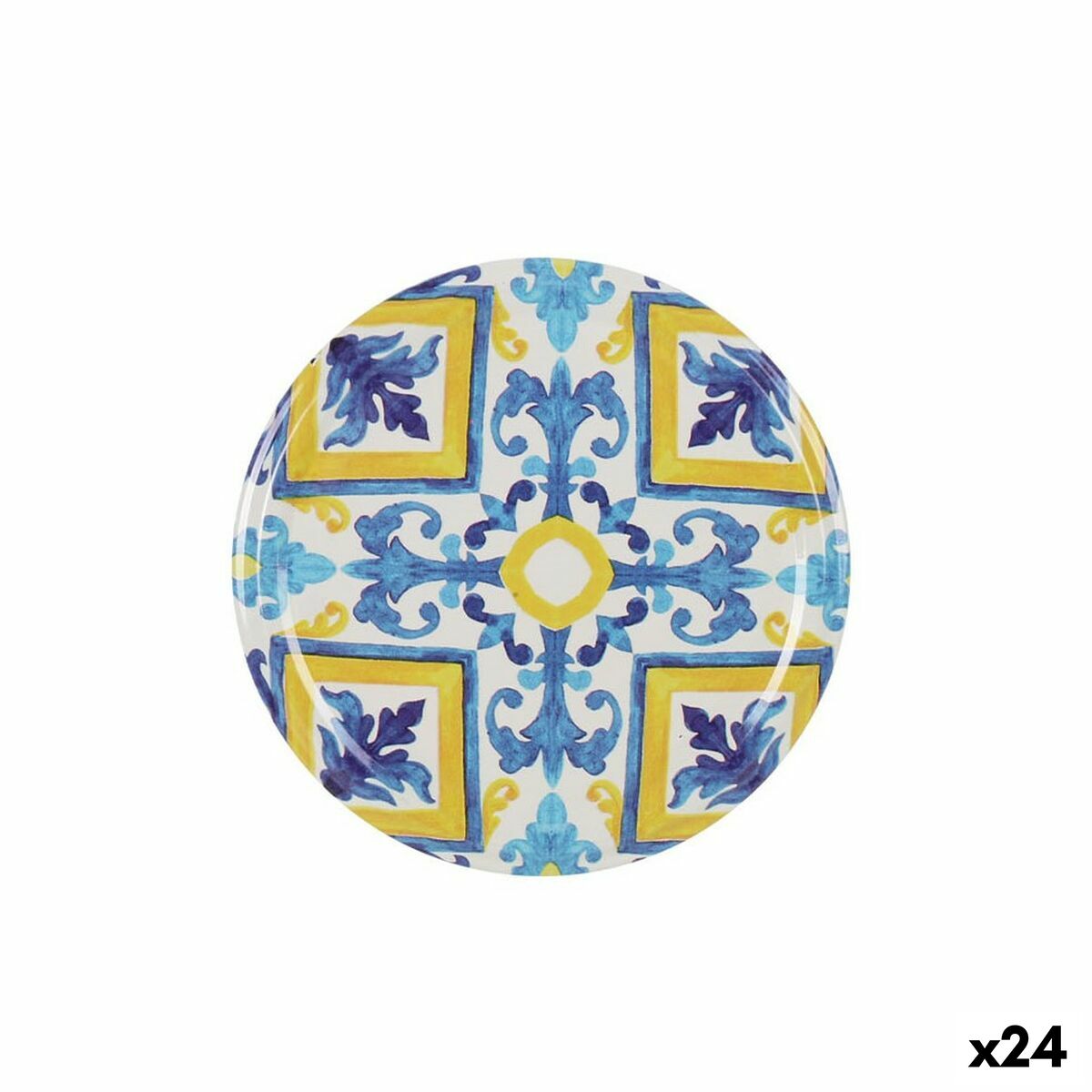 Conjunto de tampas Sarkap Mosaico 6 Peças 8,5 x 0,8 cm (24 Unidades) - EcoNest