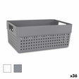 Cesta Multiusos Confortime 23,5 x 15,5 x 10 cm (36 Unidades) - EcoNest