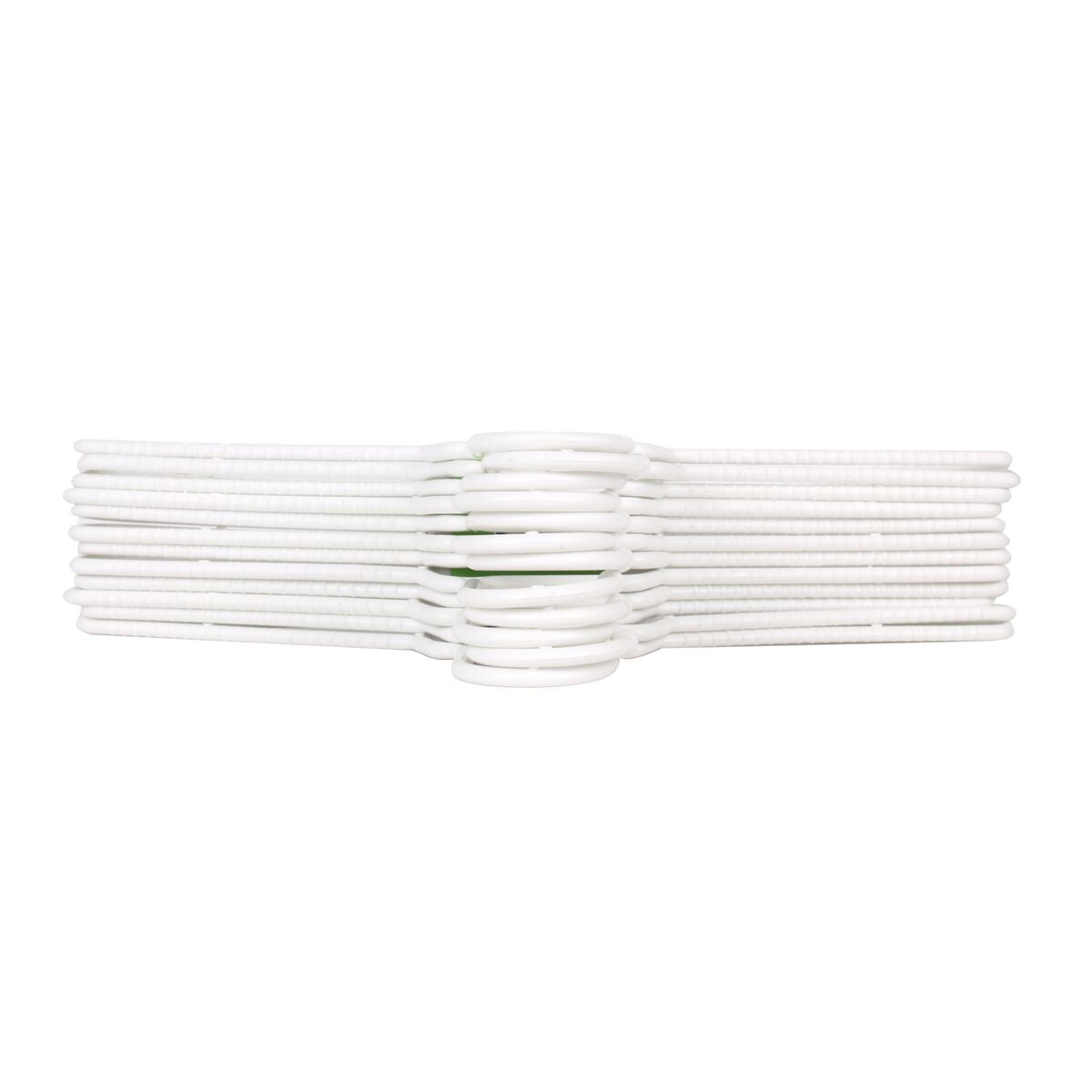 Conjunto de Cabides Dem Branco Plástico 12 Peças 38 x 17,5 cm (8 Unidades) - EcoNest