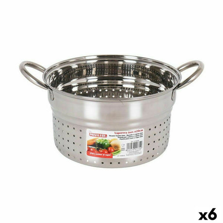 Vaporizador de ar quente para alimentos Privilege Panela Ø 22 x 29 x 14,5 cm (6 Unidades) - EcoNest