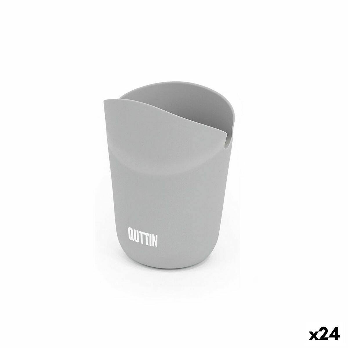Utensílio para fazer pipocas em silicone dobrável Quttin Silicone 14,5 x 8 cm (24 Unidades) - EcoNest
