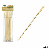 Conjunto de Espetos para Churrascos Algon Bambu 20 Peças 24 cm (24 Unidades) - EcoNest