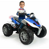 Quad elétrico Injusa Rage Leve Azul Branco 12 V - EcoNest