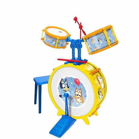 Bateria Musical Bluey Infantil 55 x 36 x 38 cm - EcoNest