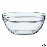 Saladeira Luminarc Transparente Vidro (23 x 11 cm) (6 Unidades) - EcoNest