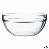 Saladeira Luminarc Transparente Vidro (20 cm) (6 Unidades) - EcoNest
