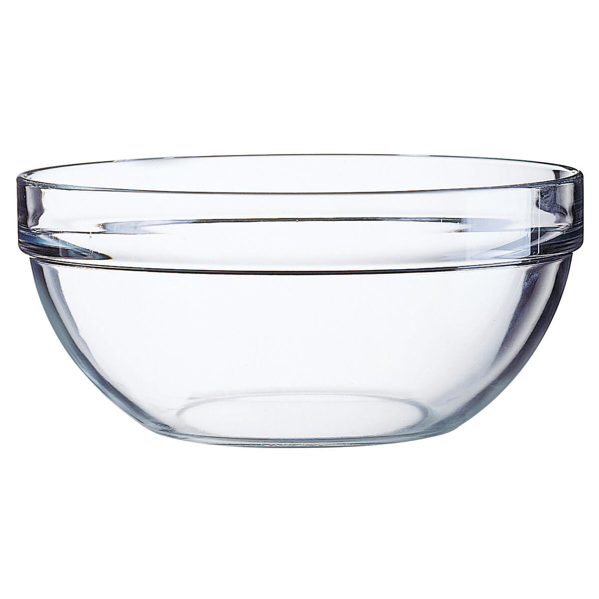 Saladeira Luminarc Transparente Vidro (Ø 26 cm) (6 Unidades) - EcoNest