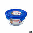 Lancheira Hermética Pyrex Cook & go 15,5 x 15,5 x 8,5 cm Azul 700 ml Vidro (6 Unidades) - EcoNest