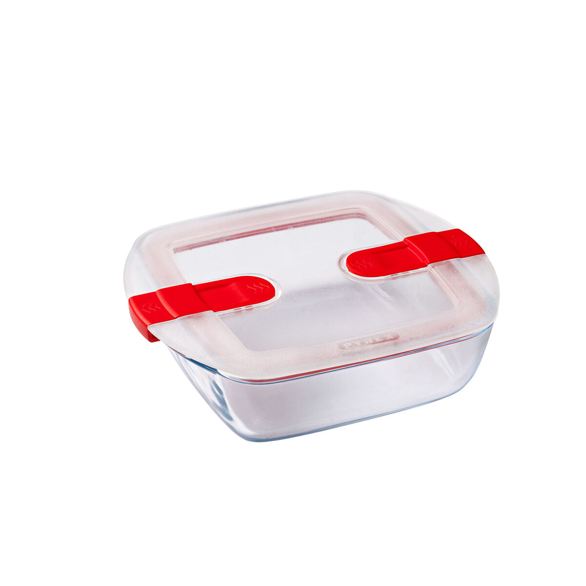 Lancheira Hermética Pyrex Cook&heat 1 L 20 x 17 x 6 cm Vermelho Vidro (6 Unidades) - EcoNest