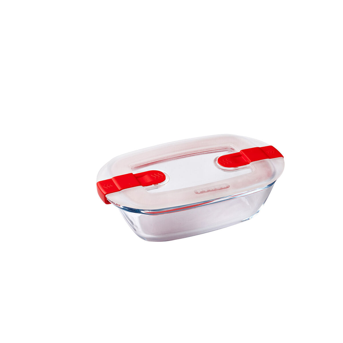 Lancheira Hermética Pyrex Cook & Heat Retangular 400 ml 17 x 10 x 5 cm Transparente Vidro (5 Unidades) - EcoNest