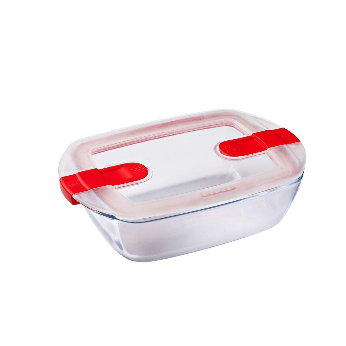 Lancheira Hermética Pyrex Cook&heat 1,1 L 24 x 15,5 x 7 cm Transparente Vidro (5 Unidades) - EcoNest