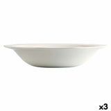 Saladeira Churchill Artic Cerâmica Branco servies (Ø 27,5 cm) (3 Unidades) - EcoNest