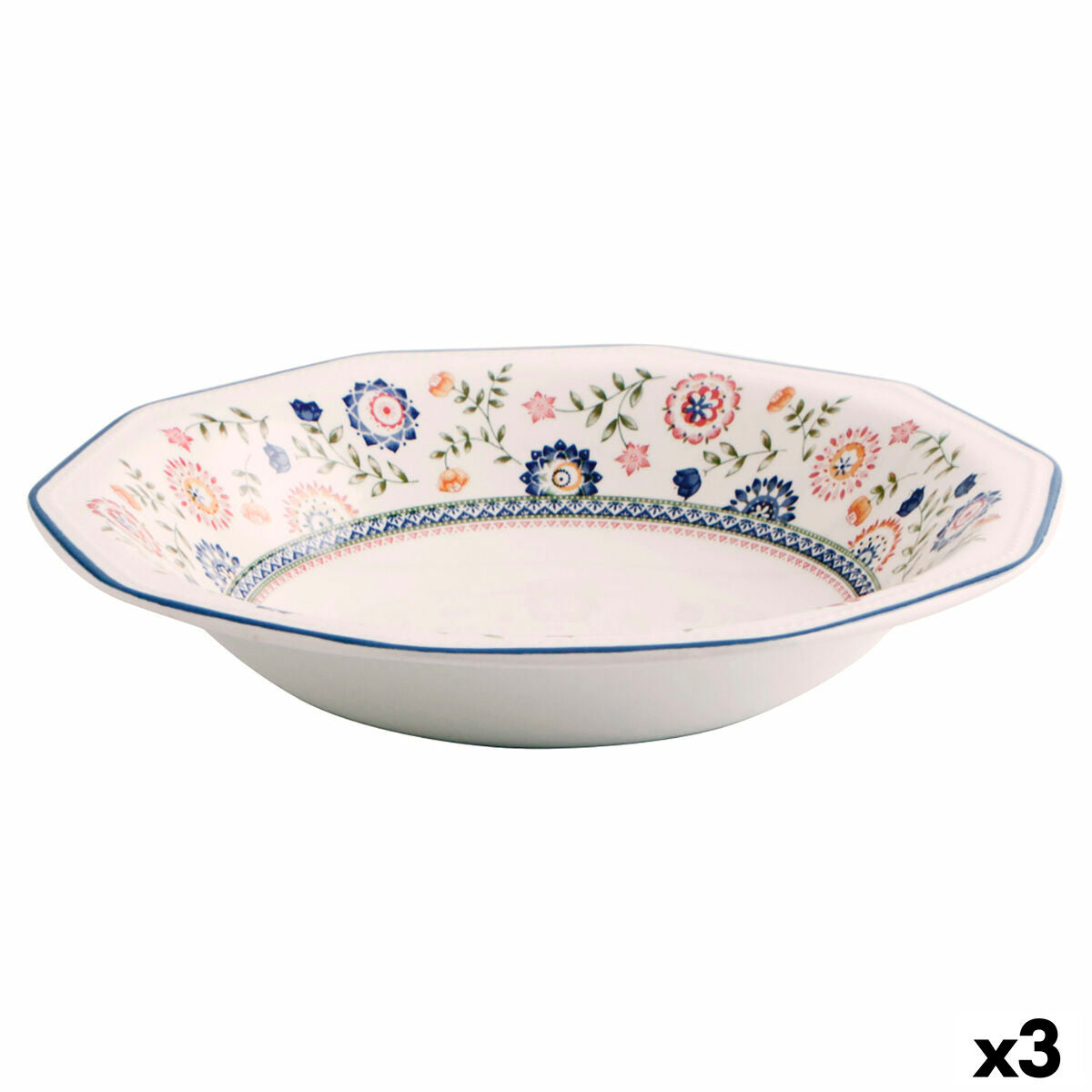 Saladeira Churchill Bengal Cerâmica servies Ø 26,5 cm (3 Unidades) - EcoNest