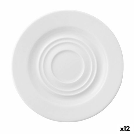 Prato Ariane Prime Pequeno-almoço Cerâmica Branco (Ø 15 cm) (12 Unidades) - EcoNest