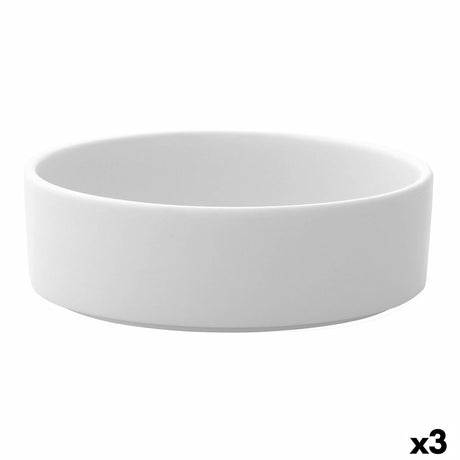 Saladeira Ariane Prime Cerâmica Branco Ø 21 cm (3 Unidades) - EcoNest