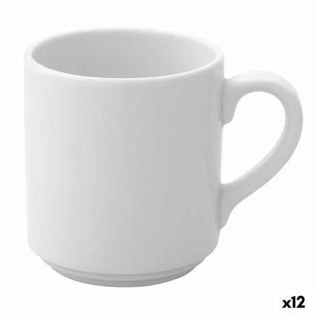 Kop Ariane Prime Café Cerâmica Branco (90 ml) (12 Unidades) - EcoNest