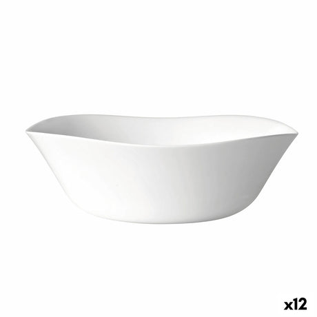 Saladeira Bormioli Rocco Parma Branco Vidro (24 cm) (12 Unidades) - EcoNest