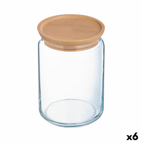 Frasco Luminarc Pav Transparente Vidro (1 L) (6 Unidades) - EcoNest