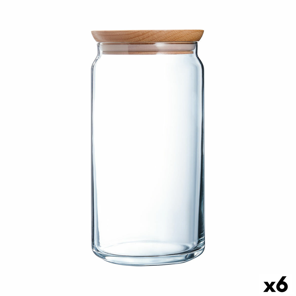 Frasco Luminarc Pav Transparente Vidro (1,5 L) (6 Unidades) - EcoNest