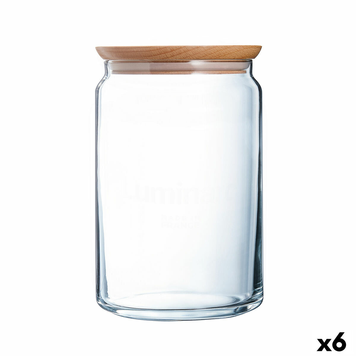 Frasco Luminarc Pav Transparente Vidro (2 L) (6 Unidades) - EcoNest