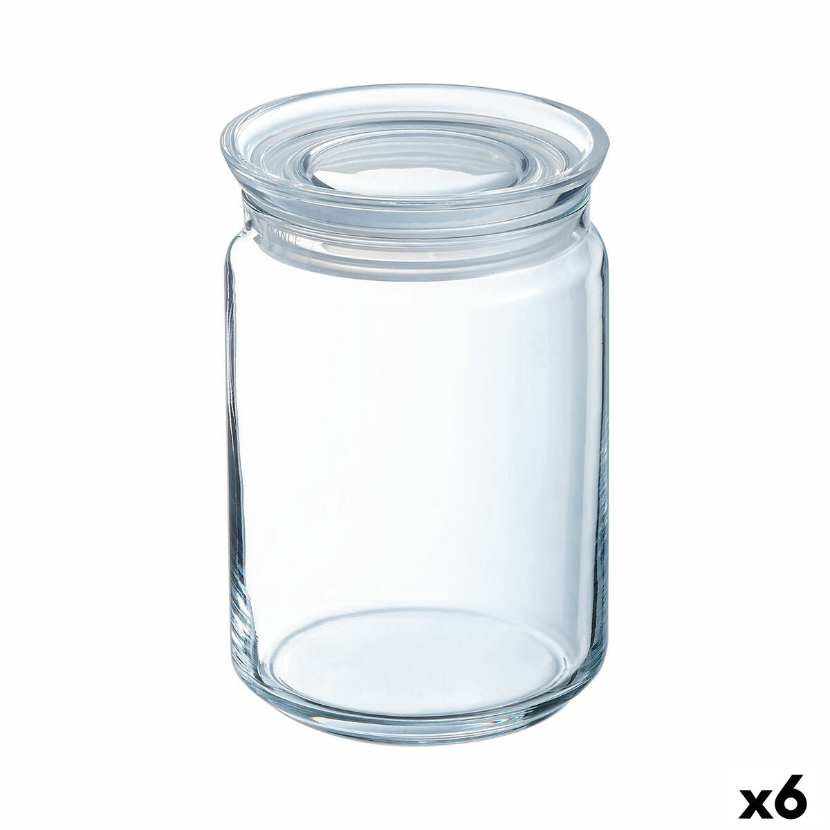 Frasco Luminarc Pav Transparente Silicone Vidro 750 ml (6 Unidades) - EcoNest