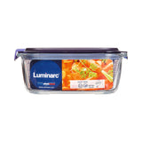 Lancheira Hermética Luminarc Easy Box Azul Vidro (6 Unidades) (1,22 L) - EcoNest