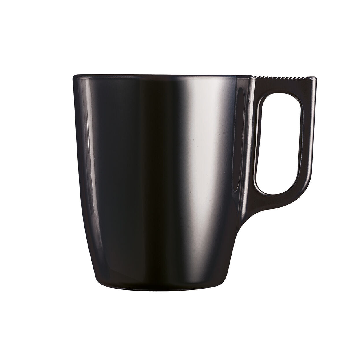 Caneca Luminarc Flashy Preto 250 ml Vidro (6 Unidades) - EcoNest