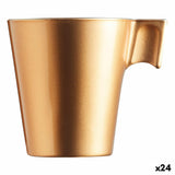 Kop Luminarc Flashy Dourado 80 ml Vidro - EcoNest