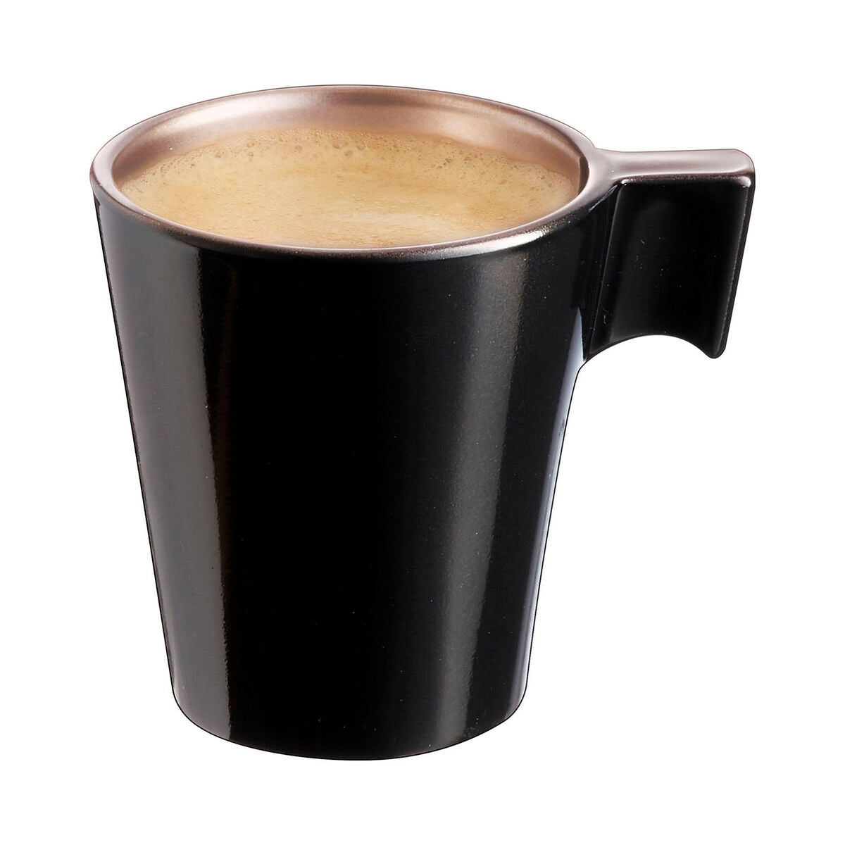 Caneca Luminarc Flashy Preto 80 ml Duas cores Vidro (24 Unidades) - EcoNest