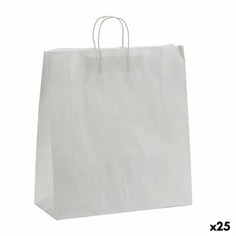 Mala de Papel 46 x 16 x 59 cm Branco (25 Unidades) - EcoNest