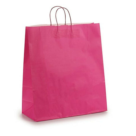 Mala de Papel Cor de Rosa 16 x 57,5 x 46 cm (25 Unidades) - EcoNest