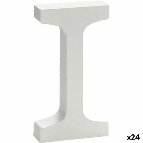 Decoração de Parede Letra I (16 x 14,5 cm) (24 Unidades) - EcoNest