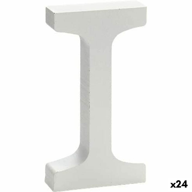Decoração de Parede Letra I (16 x 14,5 cm) (24 Unidades) - EcoNest