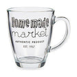 Caneca Transparente Vidro 6 Unidades (320 ml) - EcoNest