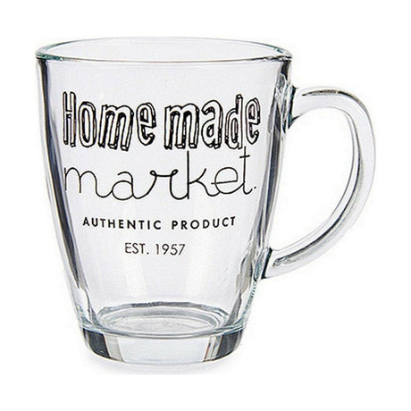 Caneca Transparente Vidro 6 Unidades (320 ml) - EcoNest